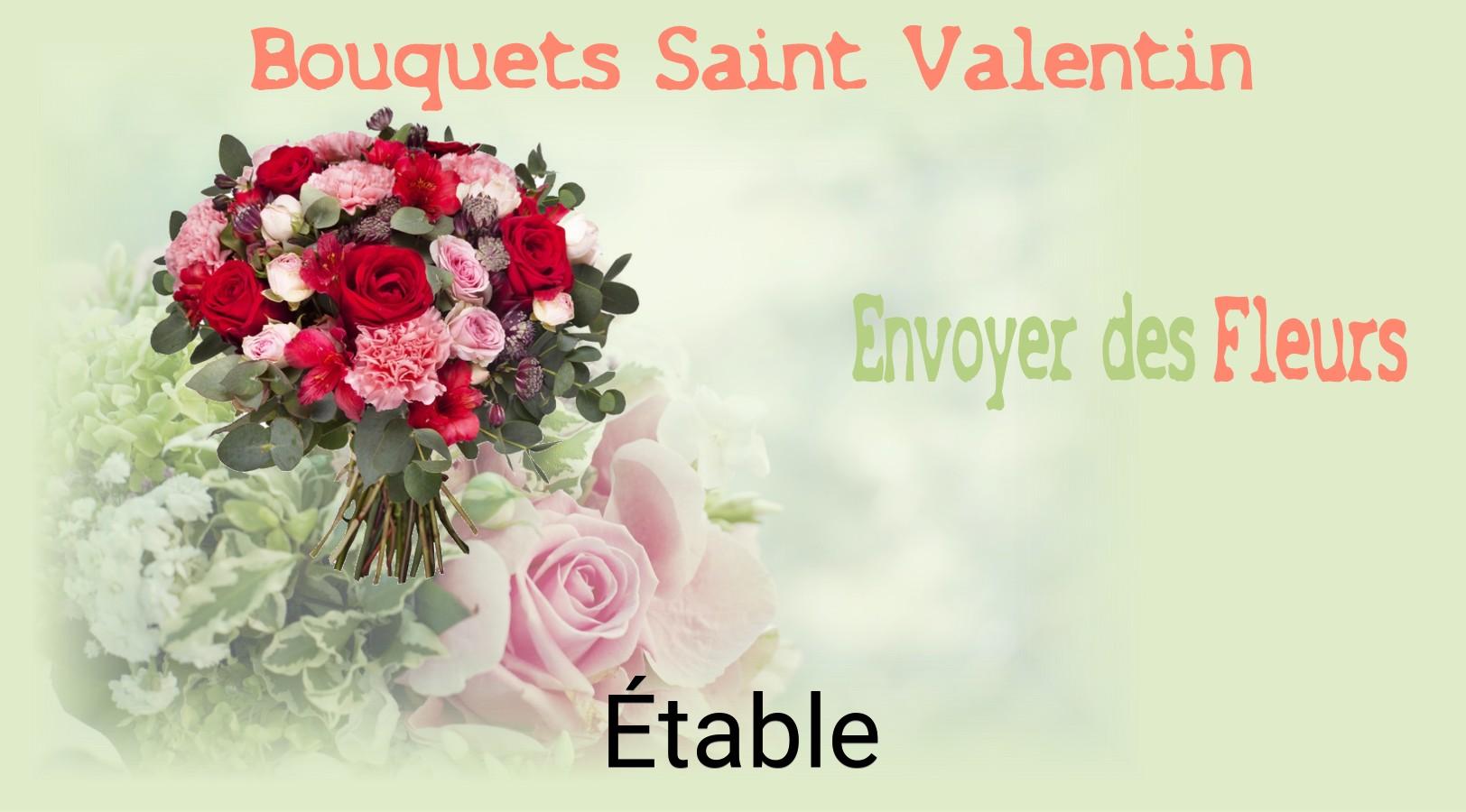 Roses de Saint-Valentin livrées à Étable